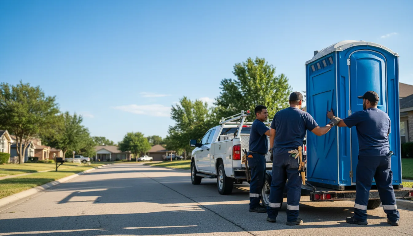 Portable Toilet Rental in Gilmer, TX near me